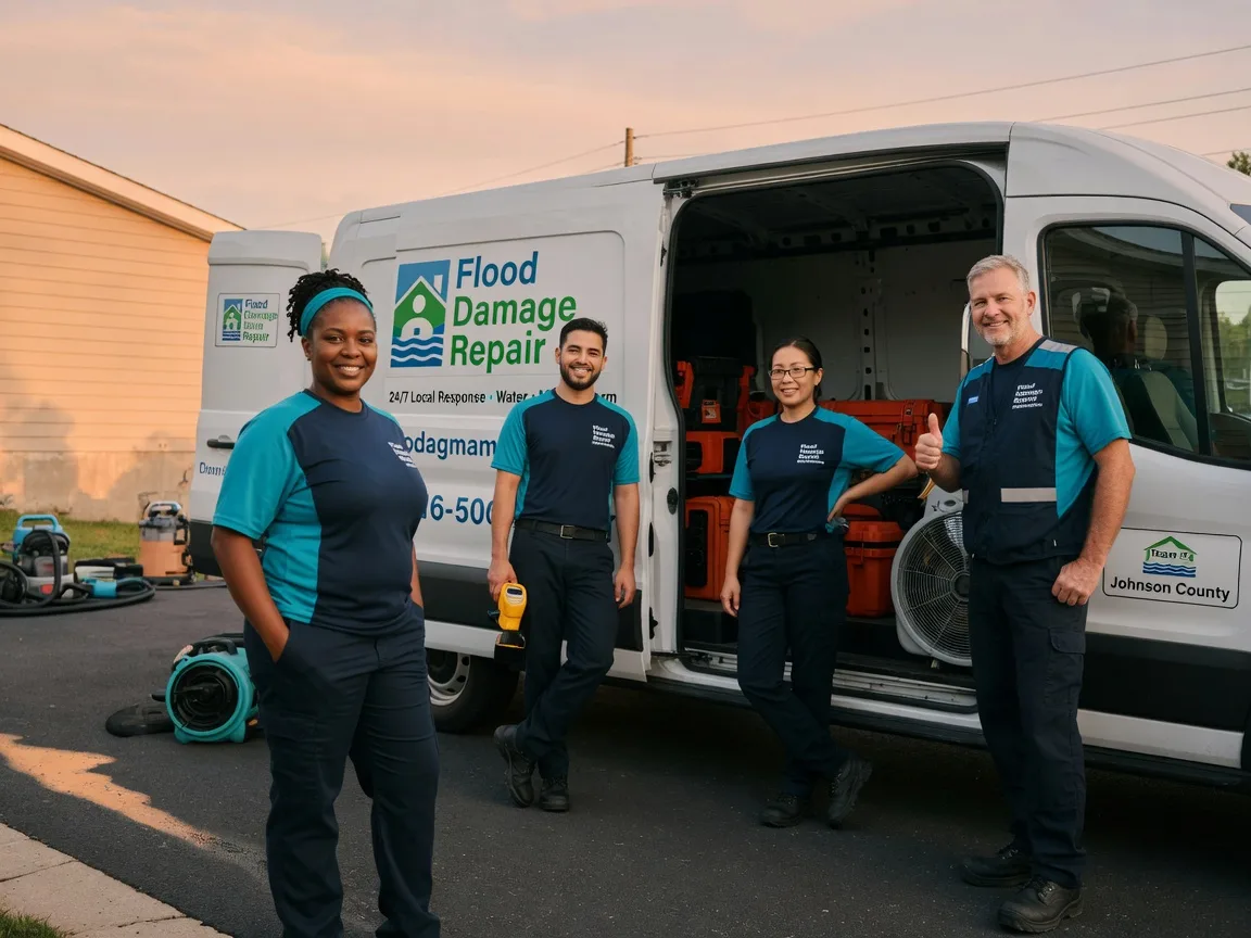 Water Damage Restoration company in Bluffs, IL